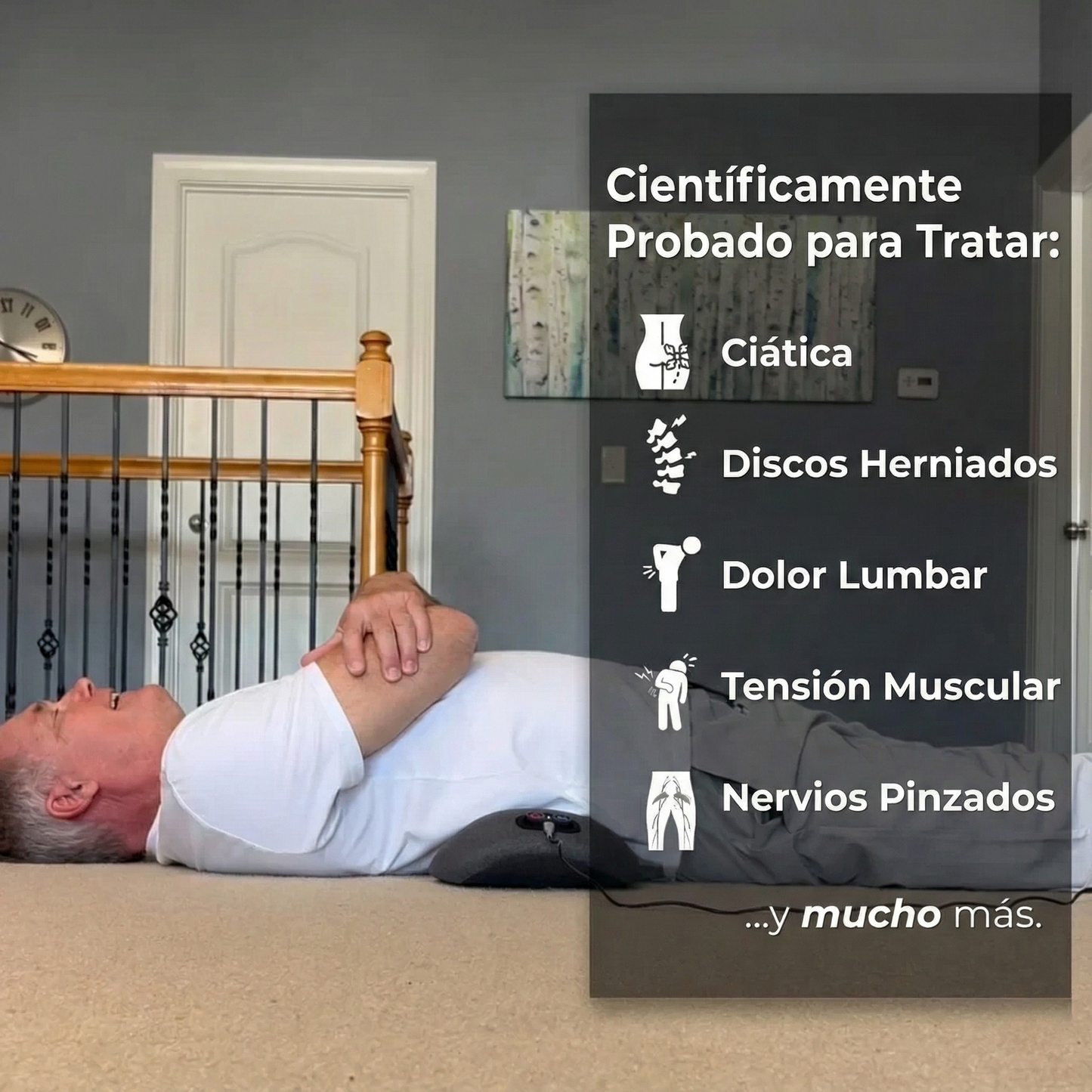 ¿Ciática, hernia lumbar o nervios pinzados? Ya puedes dejar de aguantar.
