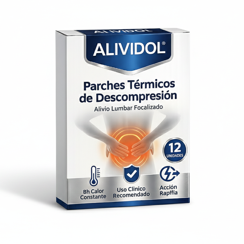 Parches Alividol™ para confort lumbar (x12)